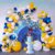 BOLUAMPHC Balloon Arch Kit – 158Pcs Space Themed Party Supplies, 3 Color Latex Balloons, Happy Birthday Banner and Foil Balloons, for Outer Space Birthday party, Baby Shower, Birthday Decorations