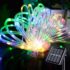 IGHTNUM 2 Pack Firework Lights LED Battery Operated Starburst Lights Outdoor Copper Wire 8 Mode Dimmable Lights with Romote Control Starburst Christmas Lights for Home, Patio