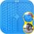 TDZWIN Licking Mat for Dogs, Dog Licking Mat Slow Feeder Dog Bowls, Dog Peanut Butter Lick Pad with Suction Cups for Anxiety Relief Perfect for, Treats, Yogurt BPA Free Blue