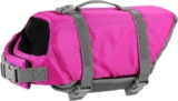 Dogcheer Ripstop Dog Life Jacket, Reflective & Adjustable Dog Swim Life Vest for Swimming Boating, Puppy Life Jacket Pet Floatation Vest PFD with Rescue Handle for Small Medium Large Dogs