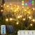 Sachie Solar Garden Lights,[Upgraded]Solar Lights Outdoor Waterproof with 8Modes Remote Control, Swaying Solar Firefly Lights, Garden Decor for Path Landscape Outdoor Decorative Lights Colorful 4Pack