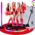 ZANOGI 360 Photo Booth Machine with Battery Pack&APP for Parties,68cm Slow Motion Camera for 2 People with Deluxe Suit&Custom Magnetic Logo, Controlled by Remote or APP,26.8″ – Black Flight Case