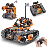 OASO Remote Control STEM Building Kit for Boys 8-12, 392 Pcs Science Learning Educational Building Blocks for Kids