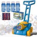 ubble Lawn Mower for Toddlers,Kids Bubble Lawn Mower for Toddlers 1-5,Summer Outdoor Push Backyard Toys,Christmas Birthday Gifts Easter for Preschool Baby Boys Girls
