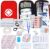 275Pcs Travel First Aid Kits for Car Emergency Preparedness Items Urgent Accident Essentials Kit Survival Gear Equipment Sports First Aid Kit for College Dorm Student, Home, Boat
