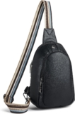 Sling Bag for Women Leather Fanny Pack Crossbody Bags for Women