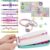 Knmaoamk Bracelet Making Kit,Friendship Bracelet Kit with Braiding Loom and Coloured Bead,Bracelet Making Kit for Girls Perfect Birthday & Christmas Gifts Jewelry Making Kit for Girls Aged 8-12