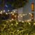 Sachie [4 Pack Solar Garden Lights, Solar Lights Outdoor Waterproof,8LED Swaying Solar Powered Firefly Lights,Garden Decor for Backyard/Outdoor/Path Yard,Landscape Lights Warm White