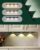 Led Under Cabinet Lights, Magnetic Closet Light Wireless 3 Color Dimmable, Motion Sensor Rechargeable Night Lights, for Bedroom, Wardrobe, Kitchen, Hallway, Stairs, Cupboard (1 Pack, Black, 40cm)