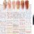 20 Sheets Nail Art Stickers for Younger Girls and 1 Nail Art Tweezers, Flowers Leaf Fruits Rainbow Animals Self-Adhesive Designer Nail Polish Stickers Decals for Younger Girls Nail Salon Or at Home