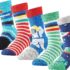 WindCrosser Men’s Anti Stink Odor Control Padded Thick Low Cut Ankle Sneaker Running Socks