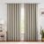 Tan Full Blackout Curtains for Bedroom 63-inch Length, Room Darkening Window Treatments Set 2 Panels, 52″ W Triple Weave Back Tab/Rod Pocket Drapes for Living Room
